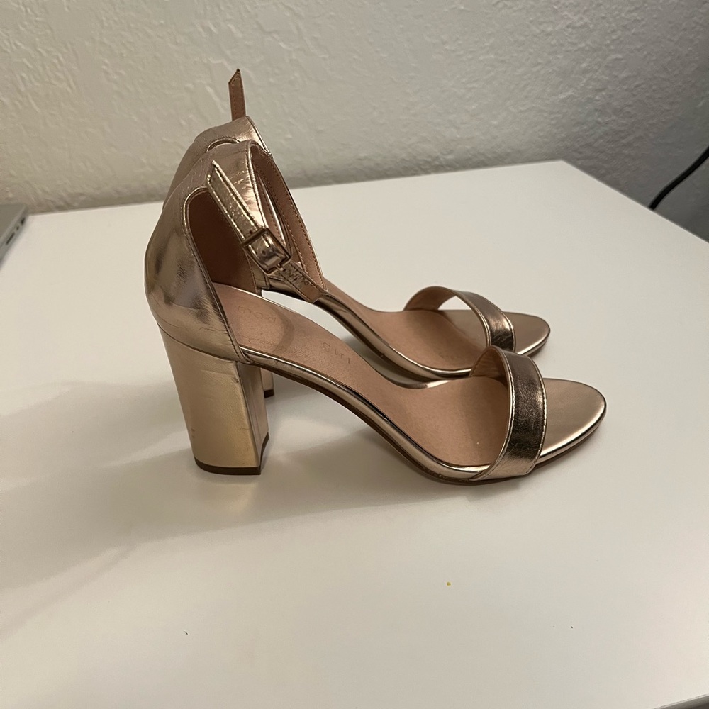 Madden girl two piece block heeled sandal